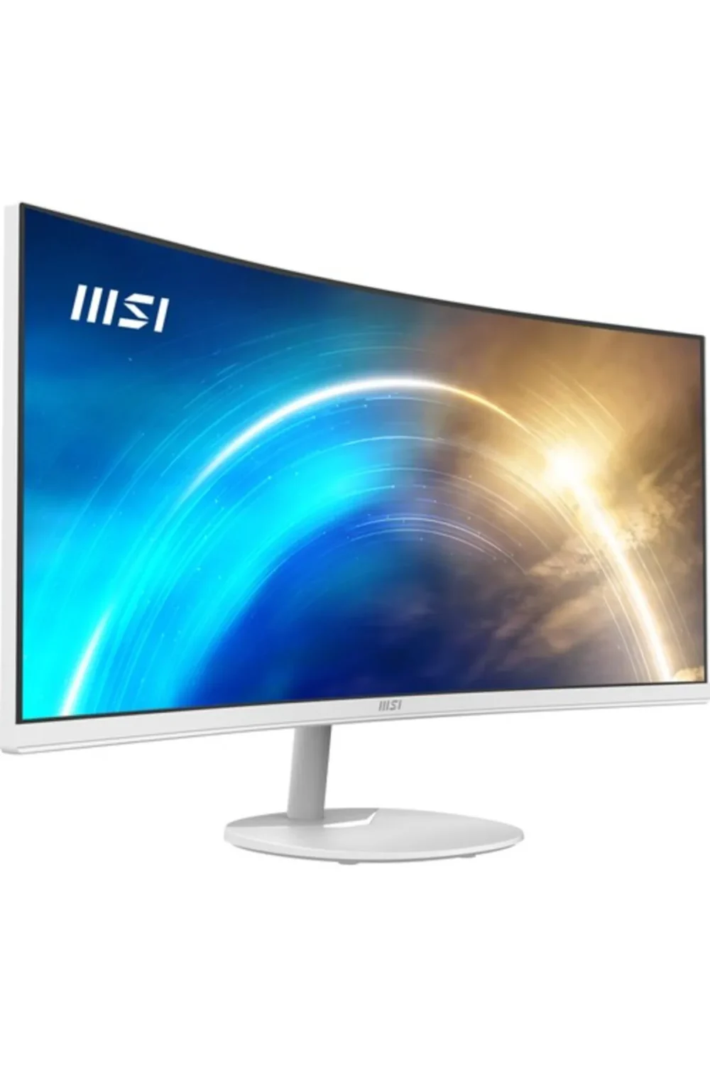 MSI Msı 34" Pro Mp341cqw 3440x1440 (UWQHD) Curve 1500r Va 100hz 1ms Freesync Beyaz Monıtor - Görsel 3